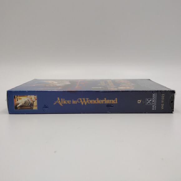 Alice In Wonderland VHS Tape 1999 New Sealed Hallmark Entertainment Jim Henson - Picture 3 of 4
